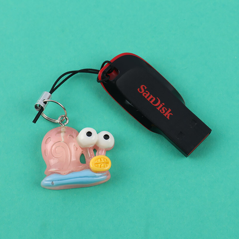 آویز فلش و موبایل طرح حلزون شب تاب