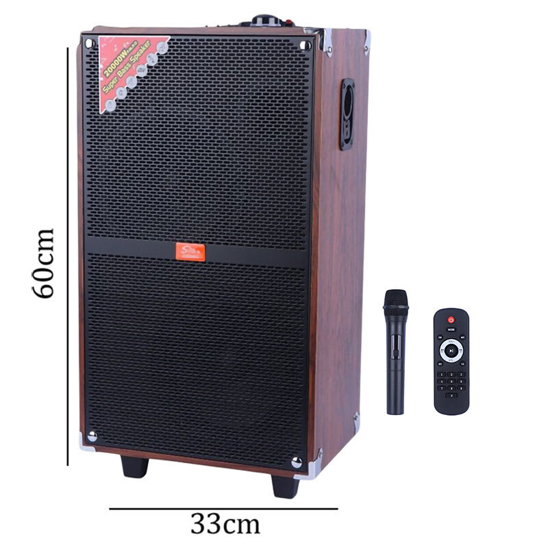 اسپیکر چمدانی بلوتوثی سینگ ای ZQS9802 + میکروفون و ریموت کنترل