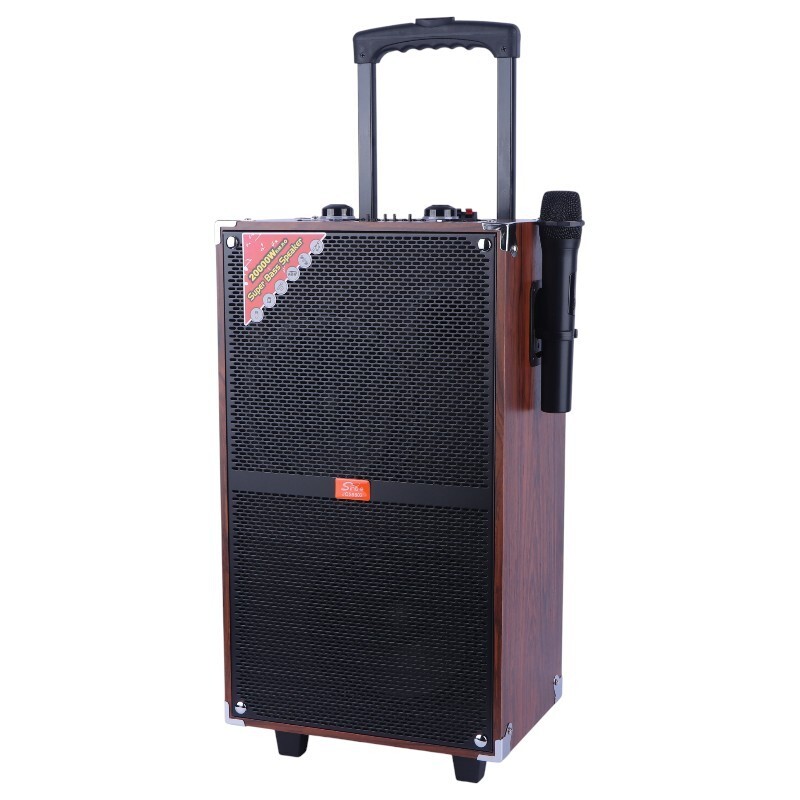 اسپیکر چمدانی بلوتوثی سینگ ای ZQS9802 + میکروفون و ریموت کنترل