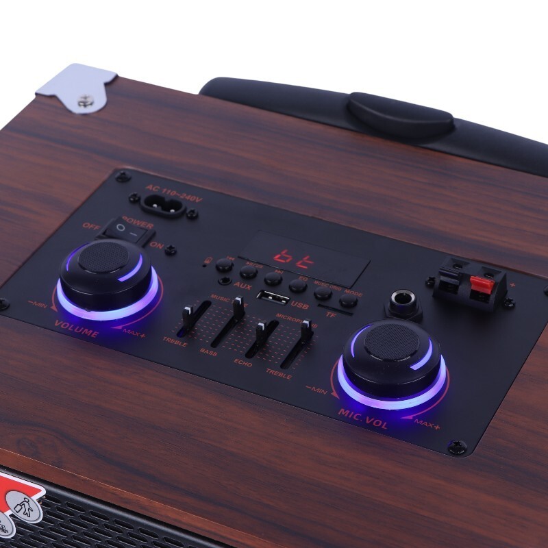 اسپیکر چمدانی بلوتوثی سینگ ای ZQS9802 + میکروفون و ریموت کنترل