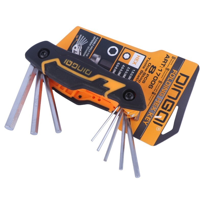 ست آچار آلن 8 عددی Dingqi 17006