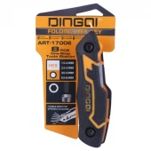 ست آچار آلن 8 عددی Dingqi 17006
