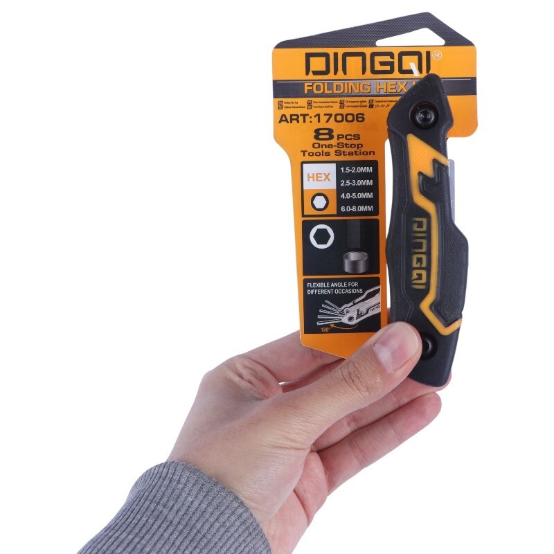 ست آچار آلن 8 عددی Dingqi 17006