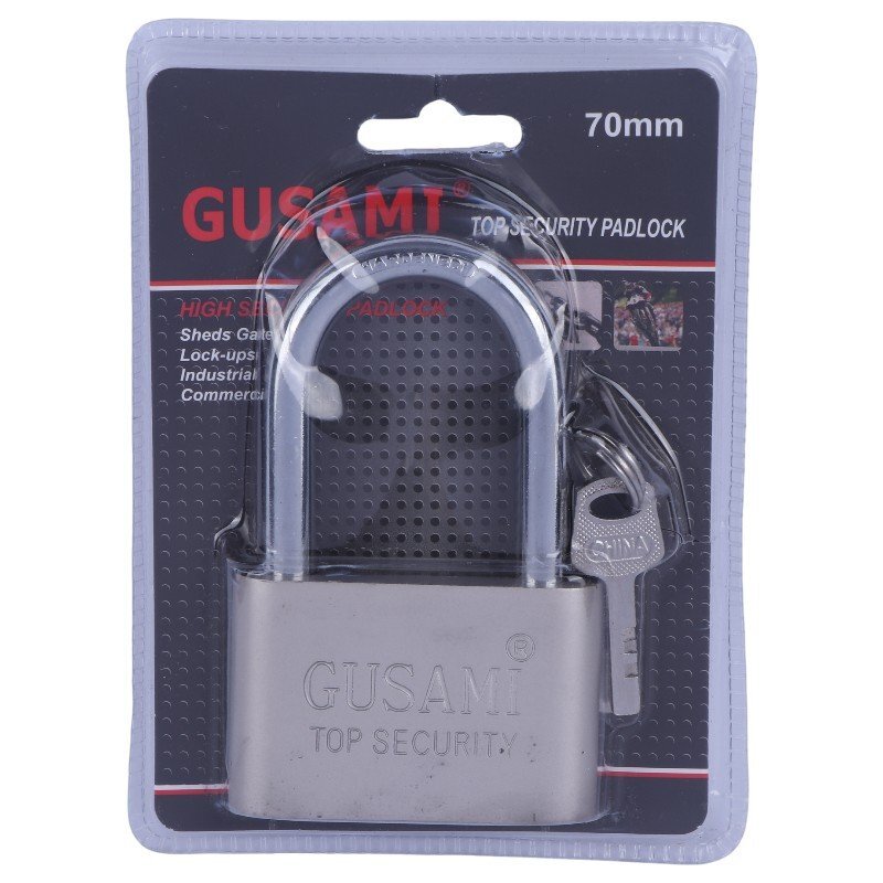 قفل آویز پایه بلند گوسامی Gusami BGU670 70mm
