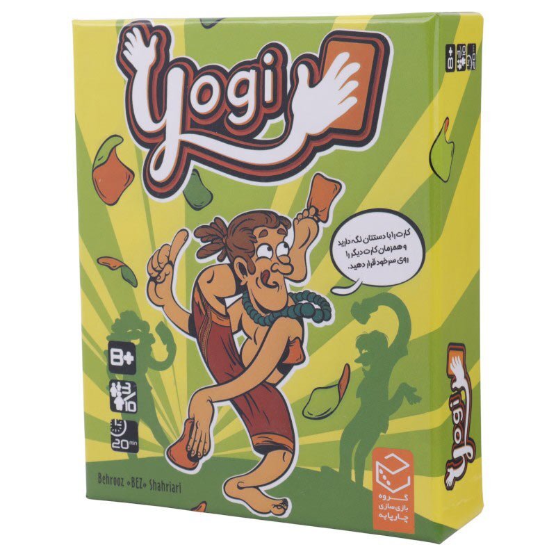 بازی فکری یوگی 54 کارتی چارپایه کد 010715