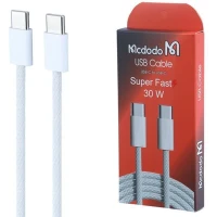 کابل دو سر تایپ سی فست شارژ 30 وات مک دودو High Copy طول 1 متر