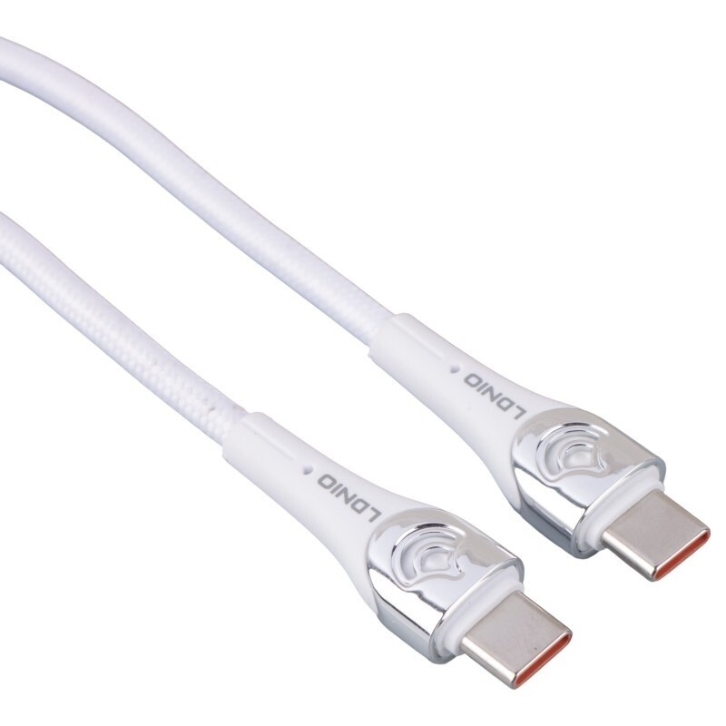 کابل دو سر تایپ سی فست شارژ 65 وات الدینیو LC861C طول 1 متر