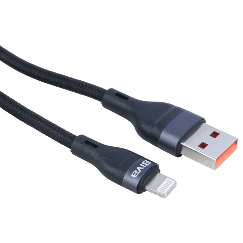 کابل لایتنینگ فست شارژ 2.4 آمپر بیوا C-08L طول 1 متر