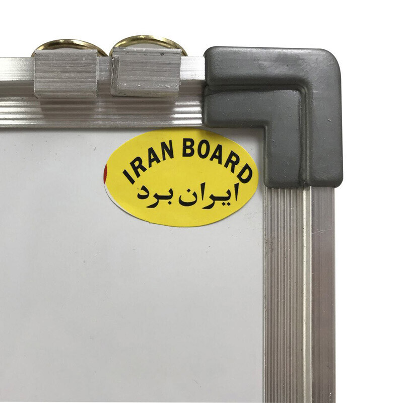 تخته وایت برد مغناطیسی ایران برد سایز 60*50 سانتی متر قاب 1.5 سانت