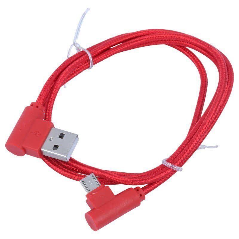 کابل میکرو یو اس بی فست شارژ سامسونگ Highcopy دو سر L طول 1 متر