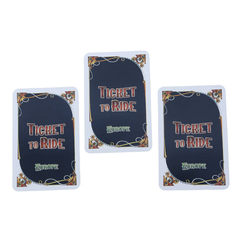 بازی فکری ماجراجویی روی دو خط موازی تیکت تو راید اروپا چارپایه کد 010739