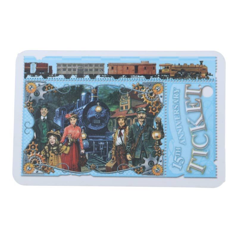 بازی فکری ماجراجویی روی دو خط موازی تیکت تو راید اروپا چارپایه کد 010739