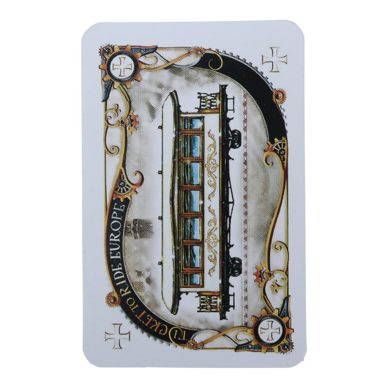 بازی فکری ماجراجویی روی دو خط موازی تیکت تو راید اروپا چارپایه کد 010739