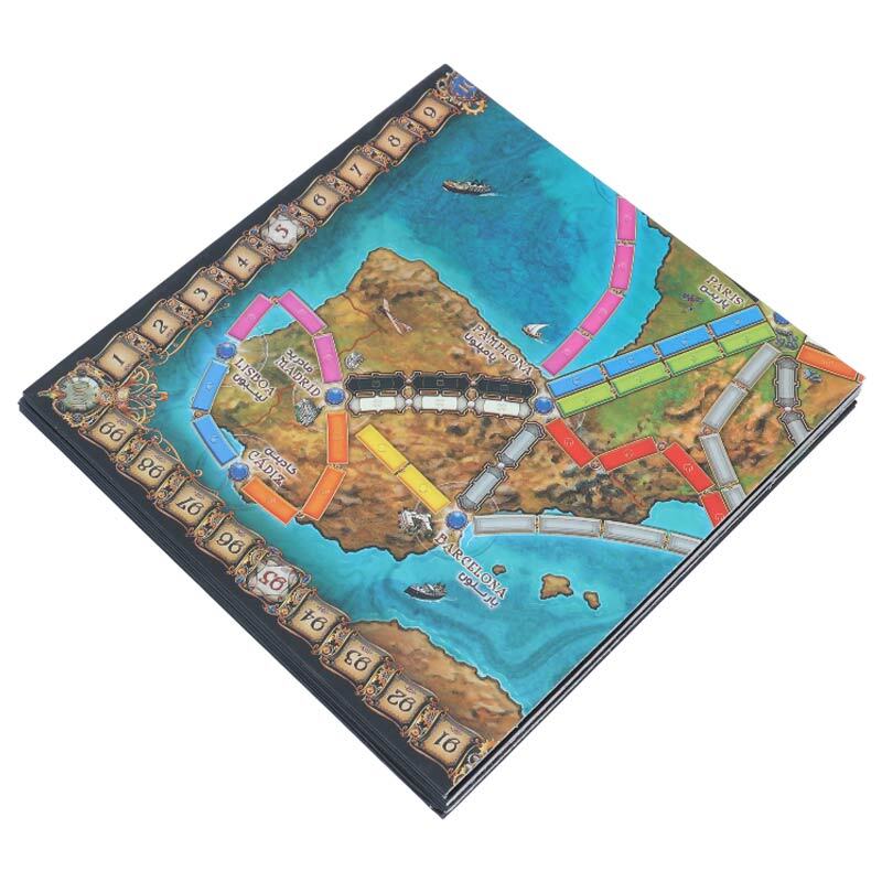 بازی فکری ماجراجویی روی دو خط موازی تیکت تو راید اروپا چارپایه کد 010739