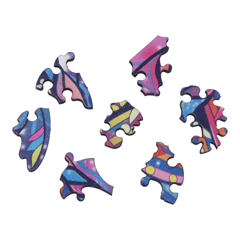 پازل چوبی 209 تکه هزارتو طرح پروانه کد 010992