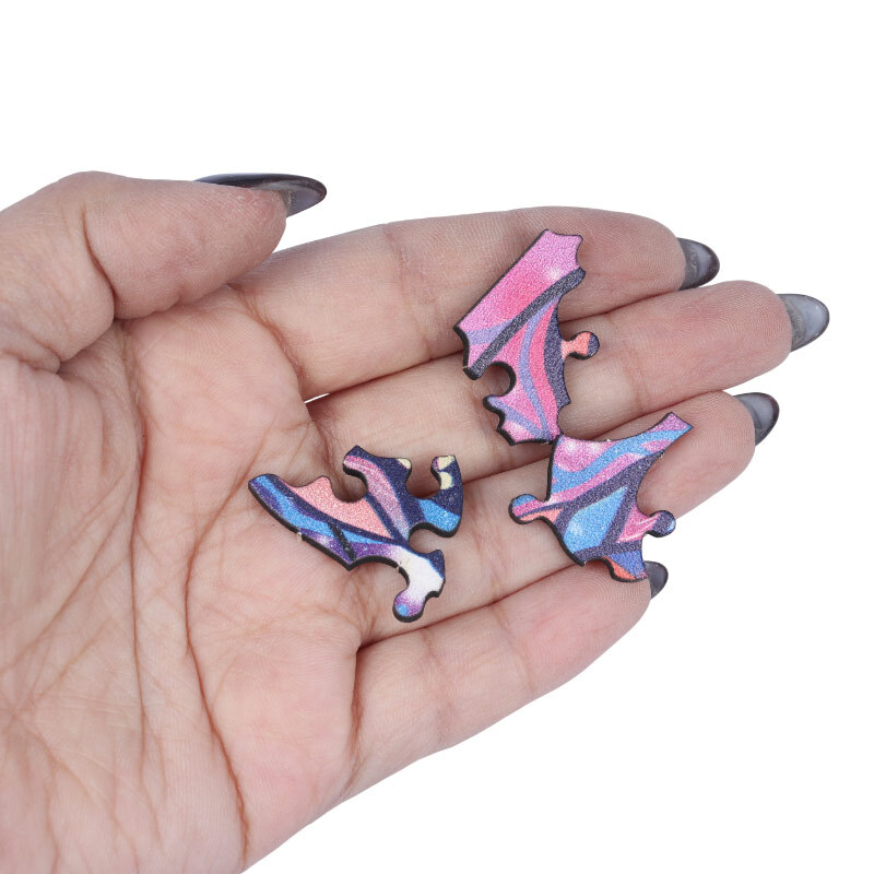 پازل چوبی 209 تکه هزارتو طرح پروانه کد 010992