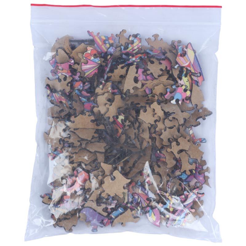 پازل چوبی 209 تکه هزارتو طرح پروانه کد 010992