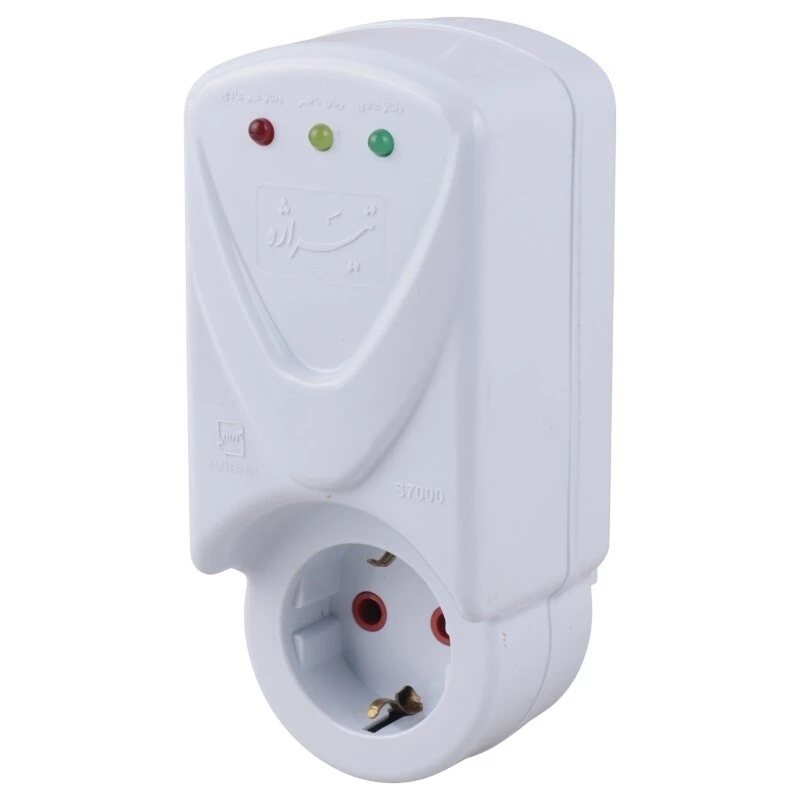 محافظ برق کولر گازی ارت دار تیراژه S7000 کد 3