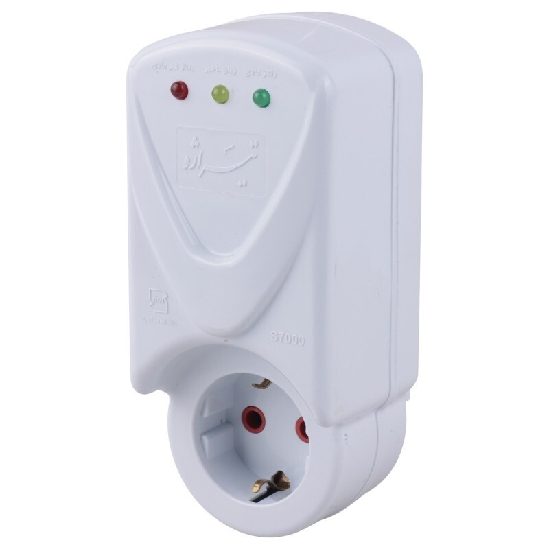 محافظ برق کولر گازی ارت دار تیراژه S7000 کد 3