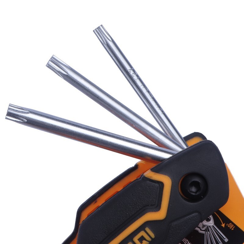 ست آچار آلن ستاره ای 8 عددی دینگی Dingqi 17007