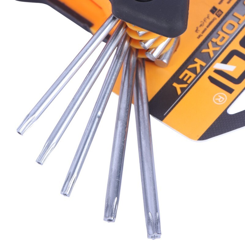 ست آچار آلن ستاره ای 8 عددی دینگی Dingqi 17007