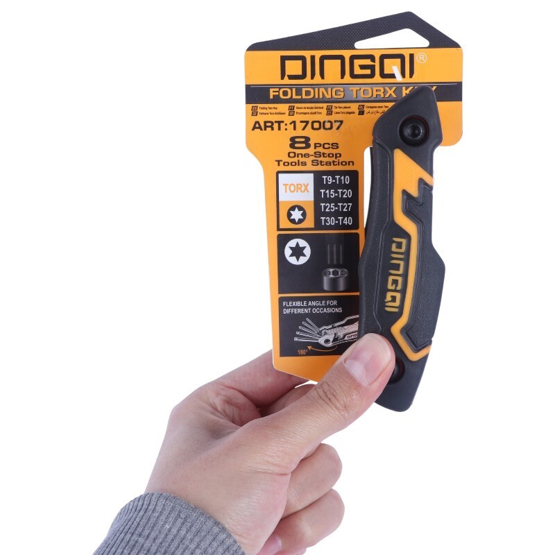 ست آچار آلن ستاره ای 8 عددی دینگی Dingqi 17007