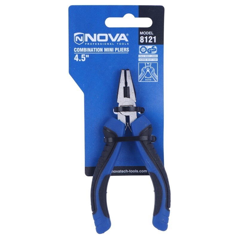 انبر سیم چین نوا 8121 سایز 4.5 اینچ