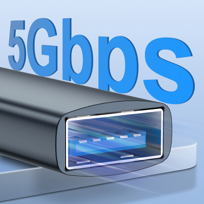 هاب 7 پورت Type-C الدینیو DS-87C