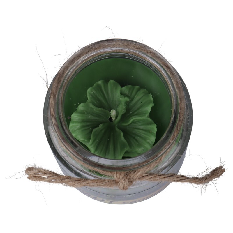 شمع شیشه ای بانکه عطری ماموت کندل