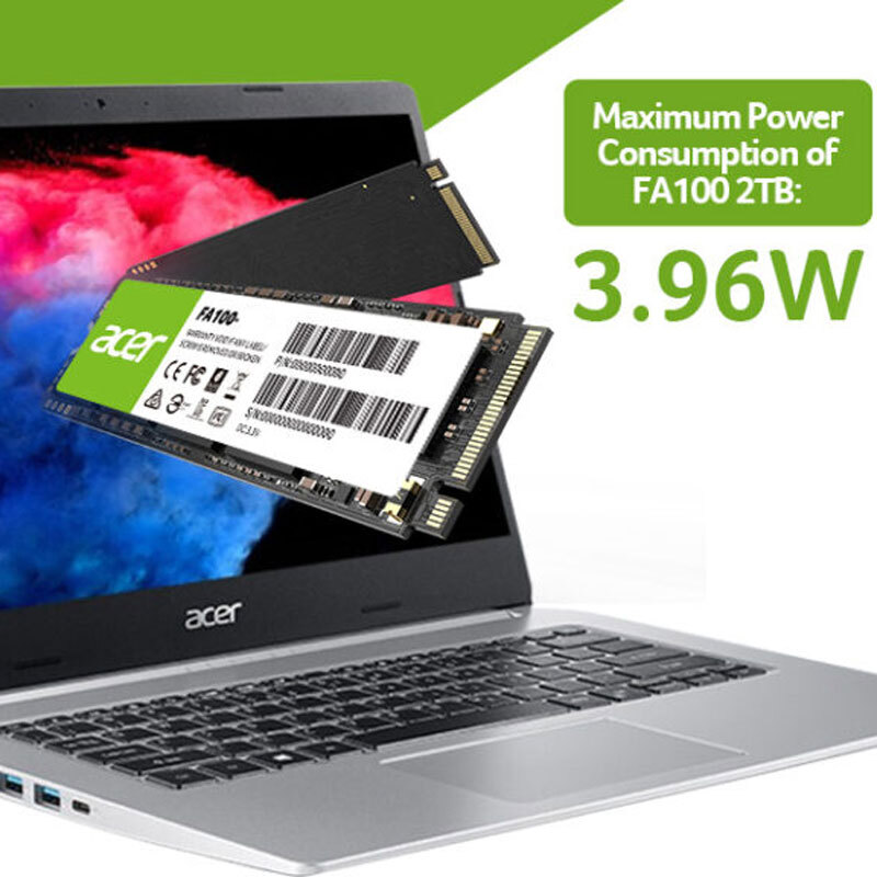 حافظه SSD ایسر Acer FA100 512GB M.2