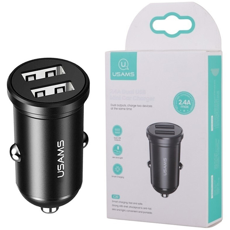 شارژر فندکی 12 وات یوسامز US-CC114 C20