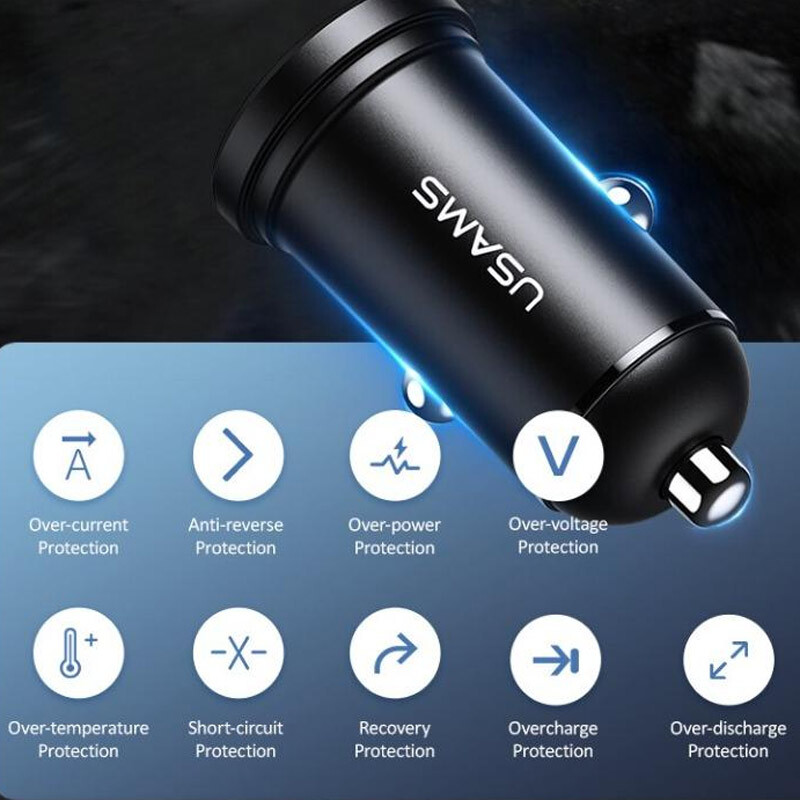 شارژر فندکی 12 وات یوسامز US-CC114 C20