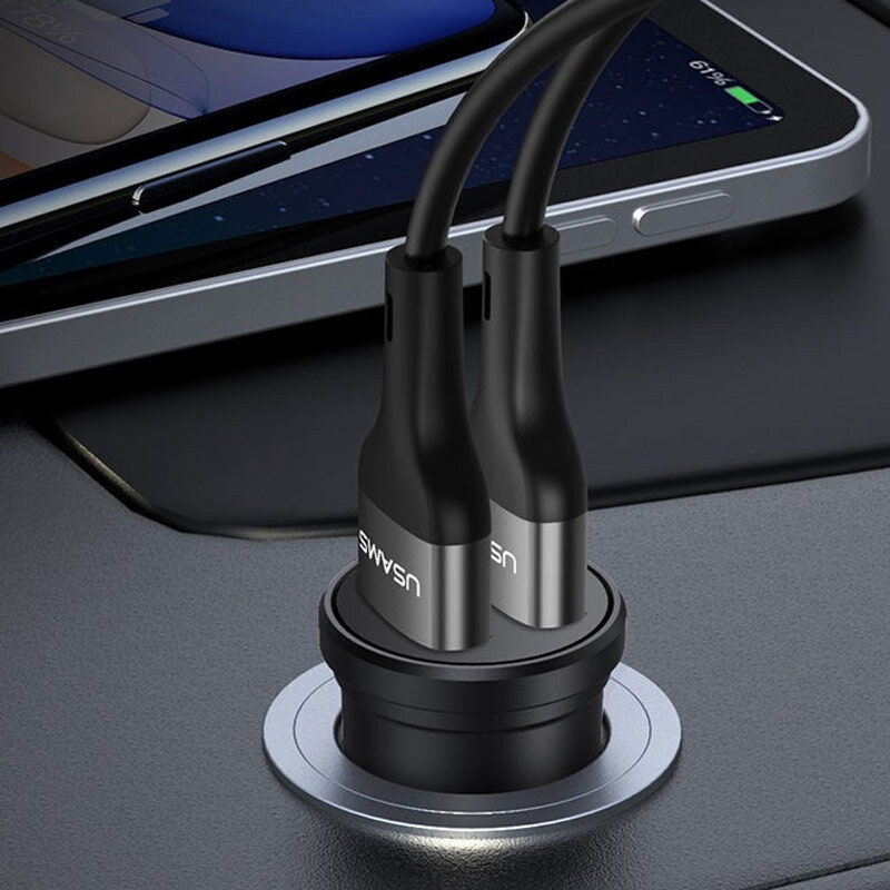 شارژر فندکی 12 وات یوسامز US-CC114 C20