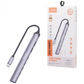 هاب 7 پورت Type-C الدینیو DS-87C