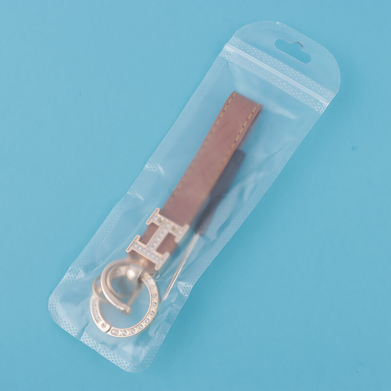 جاکلیدی بند چرمی نگین دار