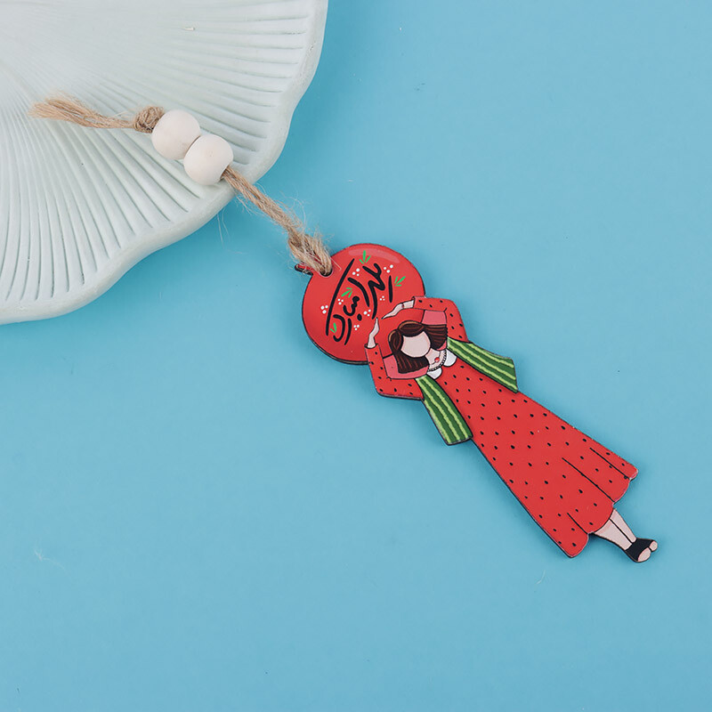 آویز چوبی یلدایی