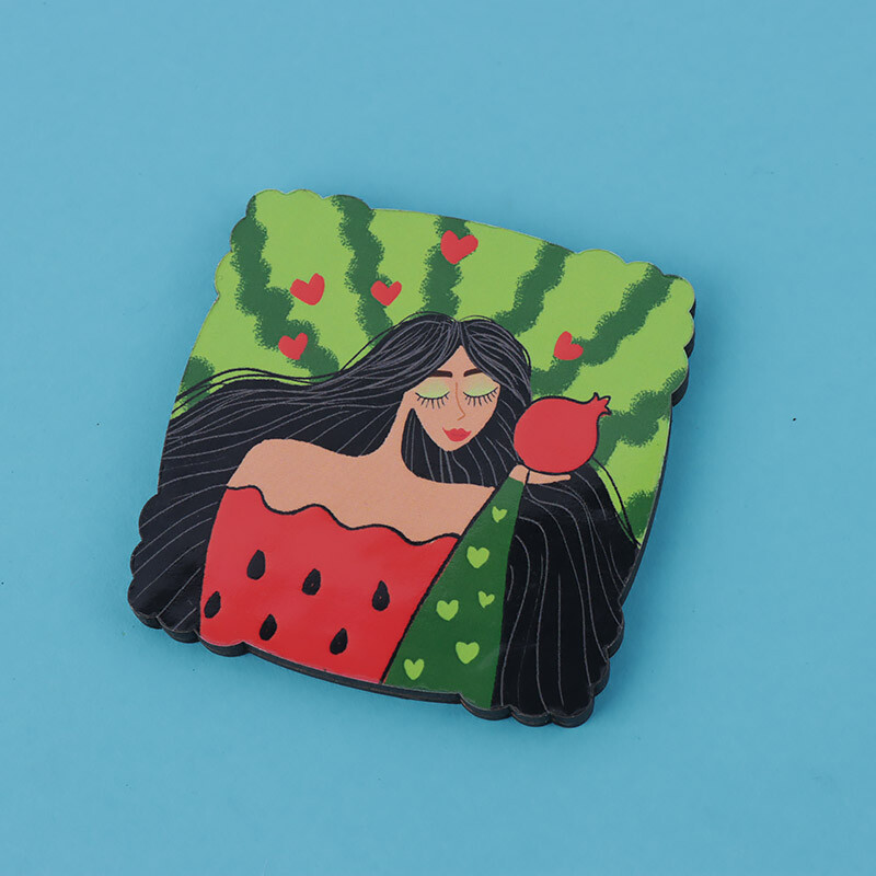 آینه جیبی طرح یلدایی بسته 24 عددی