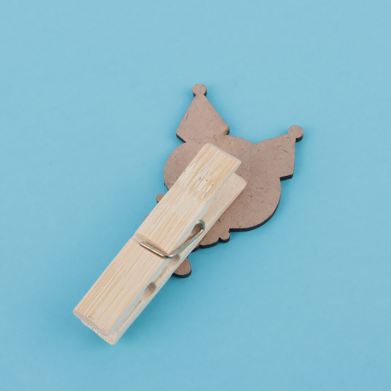 گیره چوبی بزرگ طرح کرومی بسته 20 عددی