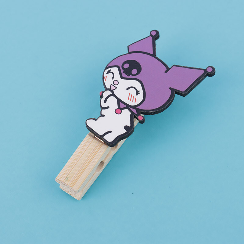 گیره چوبی بزرگ طرح کرومی بسته 20 عددی