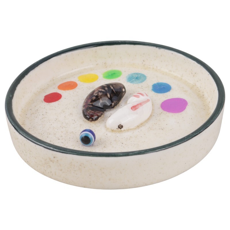 جا عودی سرامیکی طرح حیوانات