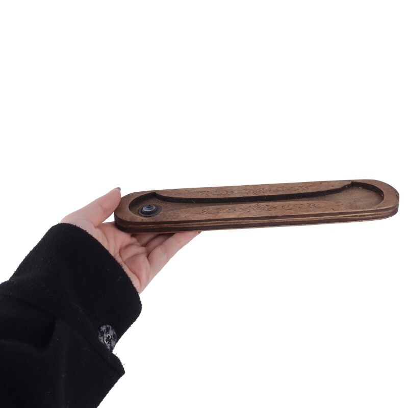 جا عودی چوبی طرح خطی