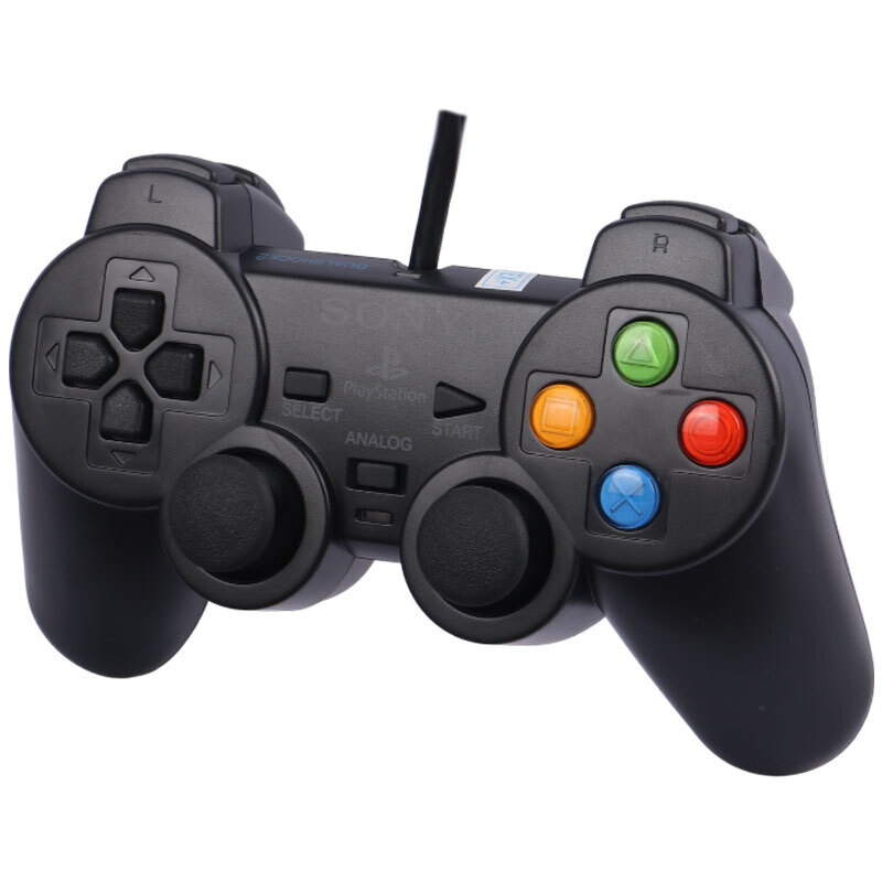 دسته بازی تک شوکدار Detex+ Sony PS2