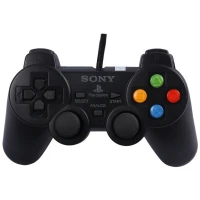 دسته بازی تک شوکدار Detex+ Sony PS2