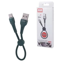 کابل کوتاه تایپ سی فست شارژ 3 آمپر ارلدام EC-094M طول 25 سانتی متر