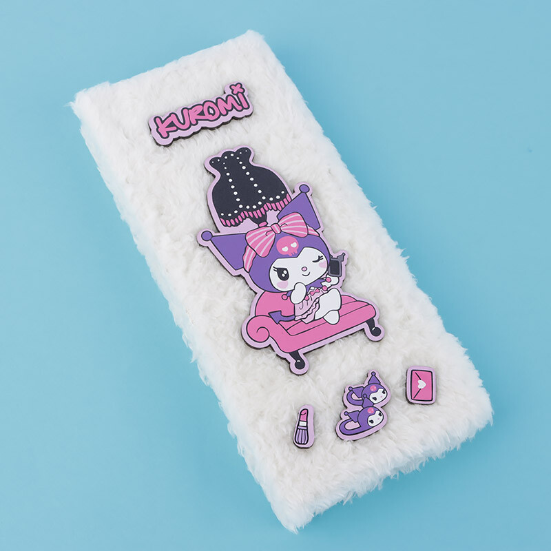 دفترچه یادداشت پارچه ای 91 برگ پارسام طرح کرومی بغل بازشو