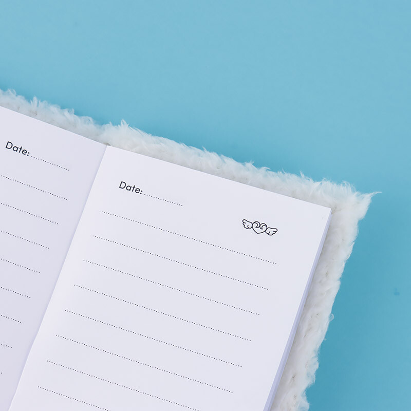 دفترچه یادداشت پارچه ای 91 برگ پارسام طرح کرومی بغل بازشو