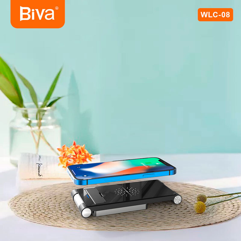 شارژر بی سیم و استند رومیزی Biva WLC-08 15W