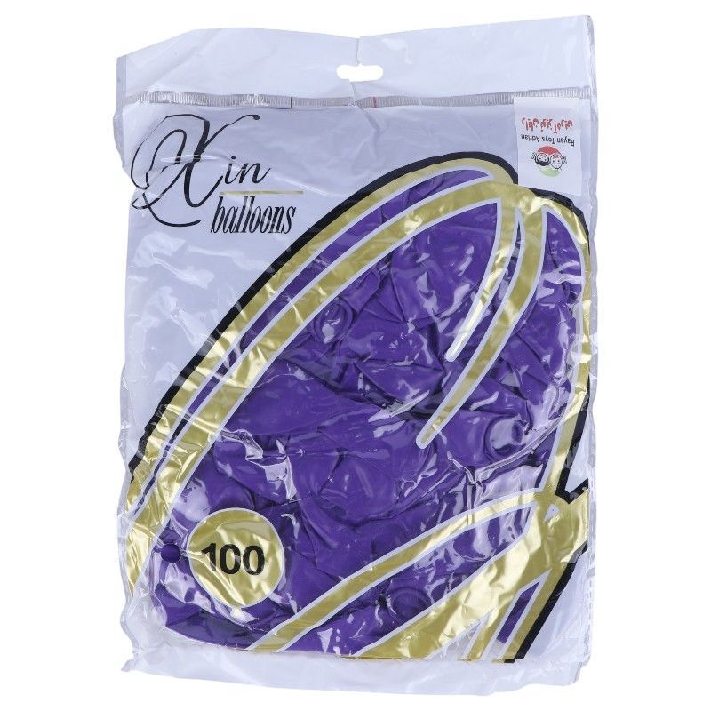 بادکنک 12 اینچ رایان تویز بسته 100 عددی