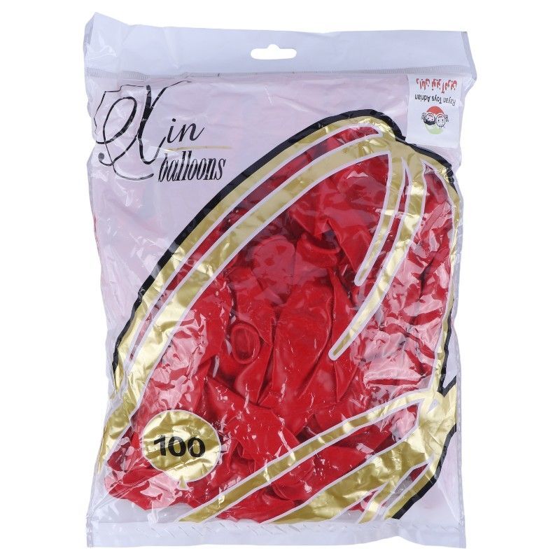 بادکنک 12 اینچ رایان تویز بسته 100 عددی