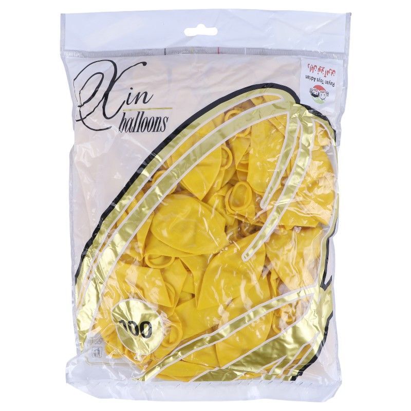 بادکنک 12 اینچ رایان تویز بسته 100 عددی